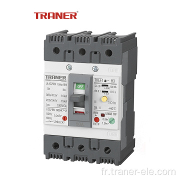 ELCB de taille compacte réglable thermiquement 63A 3P